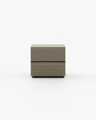 Laskasas DAKAR Bedside Cabinet & Table Aged Oak Veneer Matte - Araco Interiors