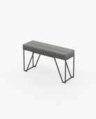 Laskasas DALLAS Console Table Grey Eucalyptus Veneer Matte - Araco Interiors