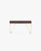 Laskasas DALLAS Console Table Smoked Eucalyptus Veneer Matte - Araco Interiors