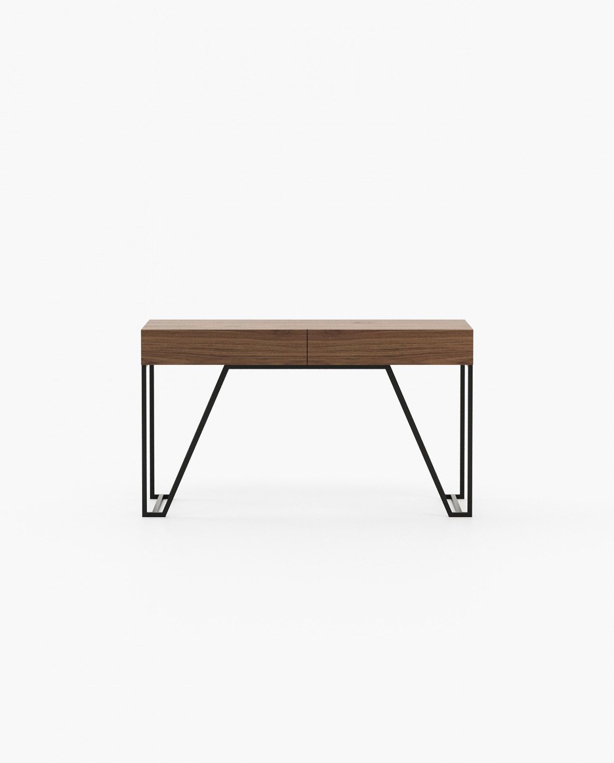 Laskasas DALLAS Console Table Walnut Veneer Matte - Araco Interiors