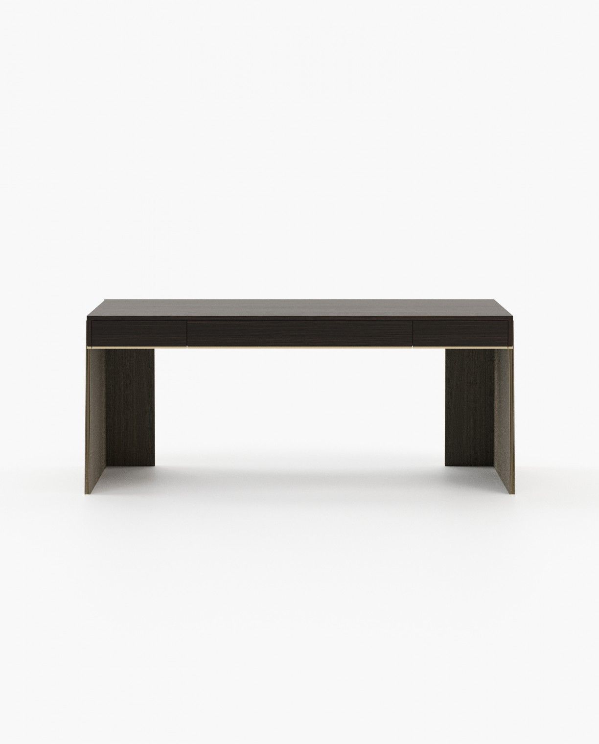 Laskasas DARA Desk Aged Oak Veneer Matte - Araco Interiors
