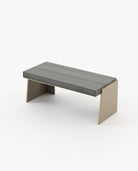 Laskasas DARA Desk Grey Eucalyptus Veneer Matte - Araco Interiors