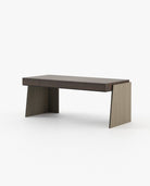 Laskasas DARA Desk Smoked Eucalyptus Veneer Matte - Araco Interiors