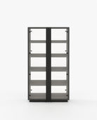 Laskasas D'ARC Bookcase & Shelving Grey Eucalyptus Veneer Matte - Araco Interiors