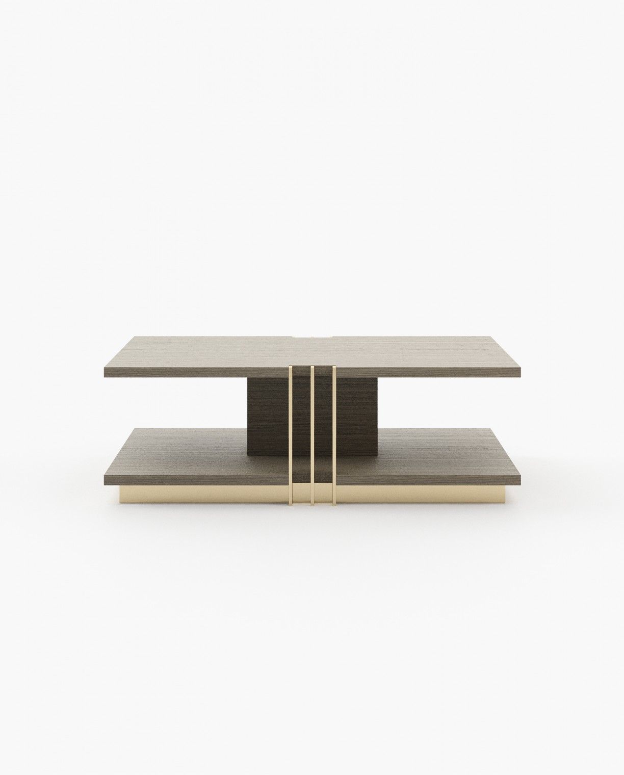 Laskasas D'ARC Coffee Table Aged Oak Veneer Matte - Araco Interiors