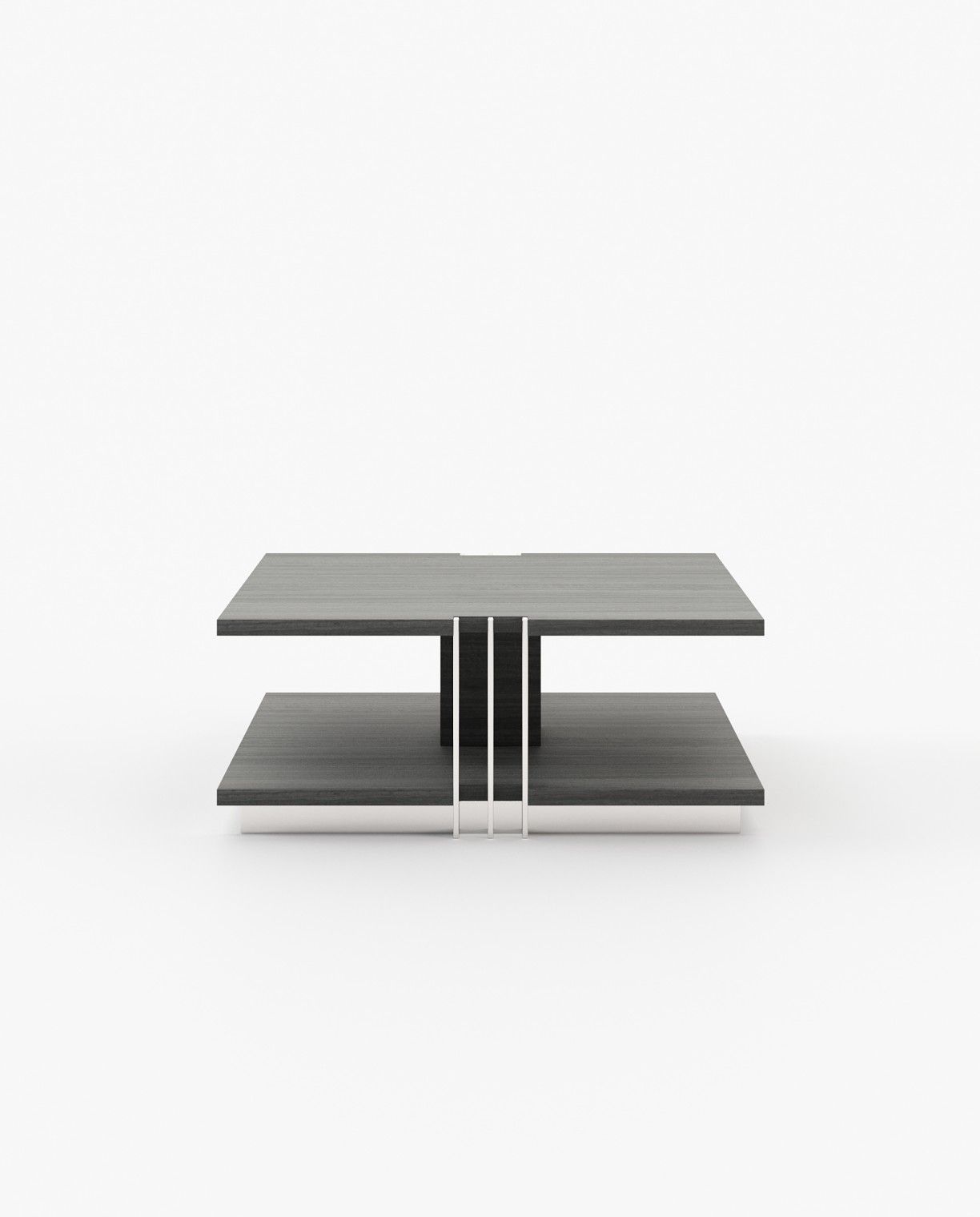 Laskasas D'ARC Coffee Table Grey Eucalyptus Veneer Matte - Araco Interiors