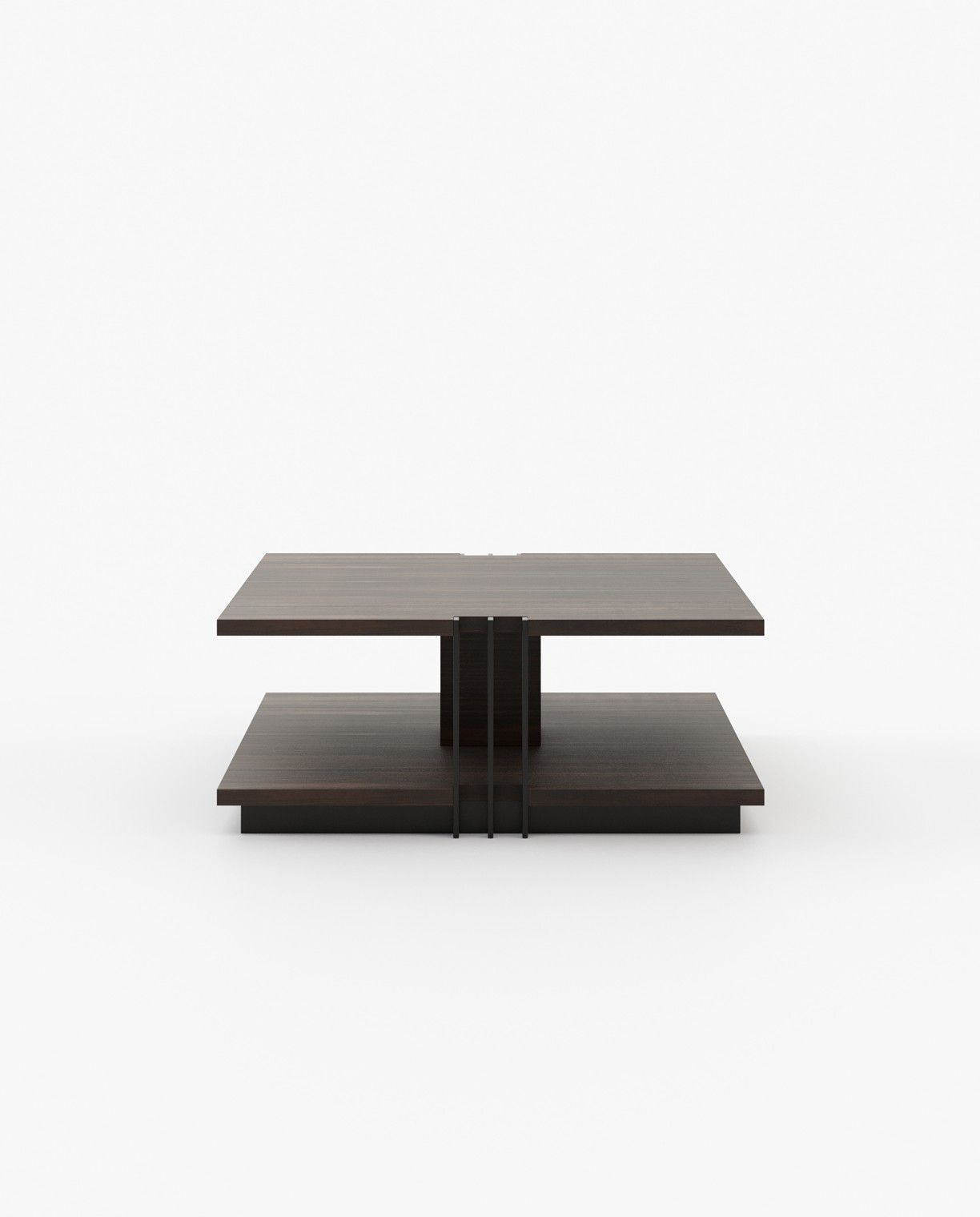Laskasas D'ARC Coffee Table Smoked Eucalyptus Veneer Matte - Araco Interiors