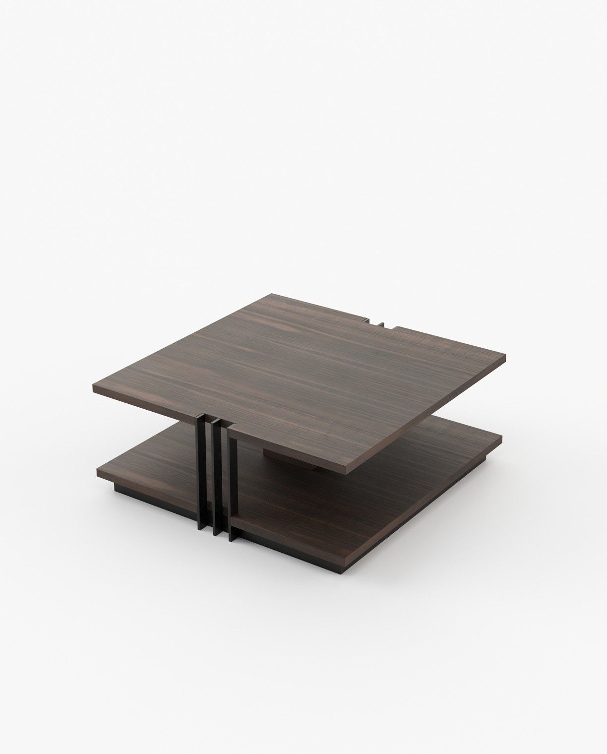 Laskasas D'ARC Coffee Table Smoked Eucalyptus Veneer Matte - Araco Interiors