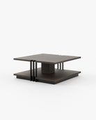 Laskasas D'ARC Coffee Table Smoked Eucalyptus Veneer Matte - Araco Interiors