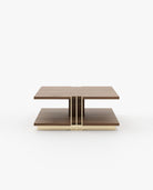Laskasas D'ARC Coffee Table Walnut Veneer Matte - Araco Interiors