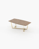 Laskasas D'ARC Dining & Bar Table Walnut Veneer Matte - Araco Interiors
