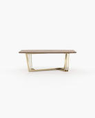Laskasas D'ARC Dining & Bar Table Walnut Veneer Matte - Araco Interiors