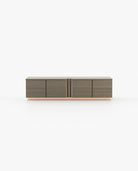 Laskasas D'ARC Media Unit Aged Oak Veneer Matte - Araco Interiors