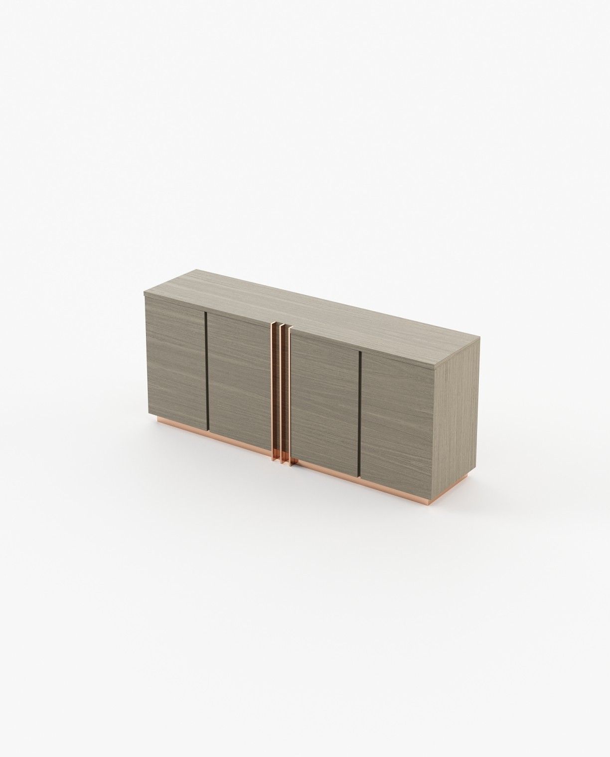 Laskasas D'ARC Sideboard Aged Oak Veneer Matte - Araco Interiors