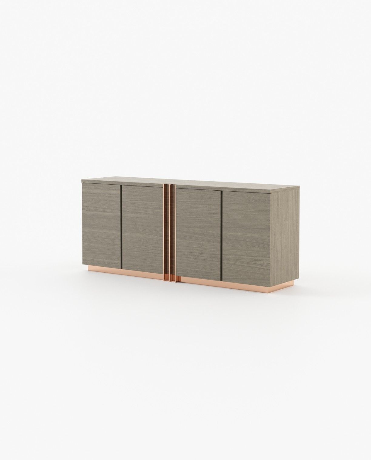 Laskasas D'ARC Sideboard Aged Oak Veneer Matte - Araco Interiors