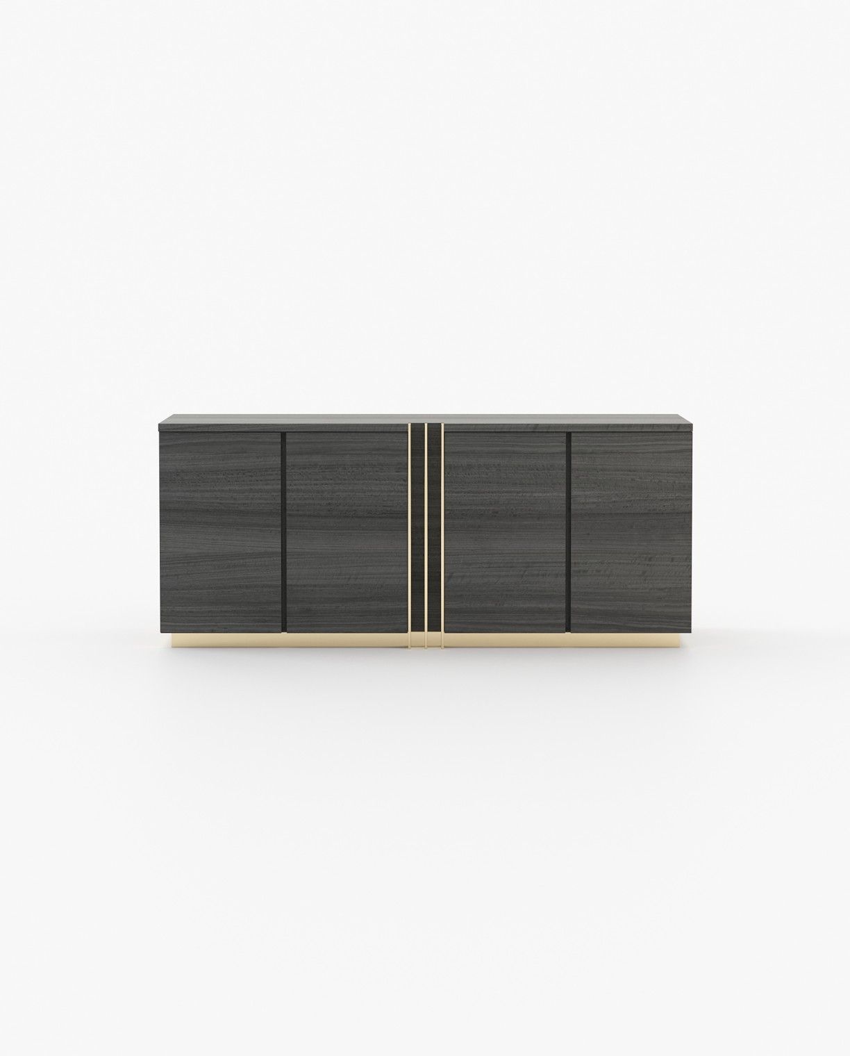 Laskasas D'ARC Sideboard Grey Eucalyptus Veneer Matte - Araco Interiors