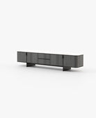 Laskasas DEAN Media Unit Grey Eucalyptus Veneer Matte - Araco Interiors