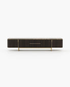 Laskasas DEAN Media Unit Smoked Oak Veneer Matte - Araco Interiors
