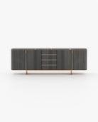 Laskasas DEAN Sideboard Grey Eucalyptus Veneer Matte - Araco Interiors