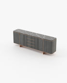 Laskasas DEAN Sideboard Grey Eucalyptus Veneer Matte - Araco Interiors
