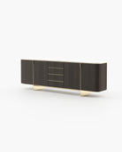 Laskasas DEAN Sideboard Smoked Oak Veneer Matte - Araco Interiors