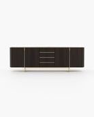 Laskasas DEAN Sideboard Smoked Oak Veneer Matte - Araco Interiors