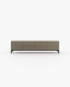 Laskasas DENER Media Unit Aged Oak Veneer Matte - Araco Interiors