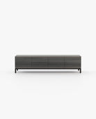 Laskasas DENER Media Unit Grey Eucalyptus Veneer Matte - Araco Interiors