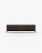Laskasas DENER Media Unit Smoked Eucalyptus Veneer Matte - Araco Interiors