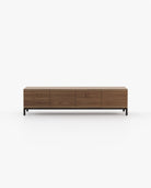Laskasas DENER Media Unit Walnut Veneer Matte - Araco Interiors