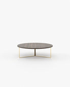 Laskasas DILI Coffee Table Smoked Eucalyptus Veneer Matte - Araco Interiors