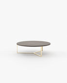 Laskasas DILI Coffee Table Smoked Eucalyptus Veneer Matte - Araco Interiors