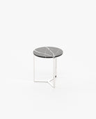 Laskasas DILI Nest & Side Table Nero Marquina Polished Marble - Araco Interiors