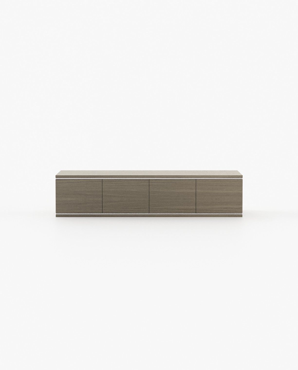 Laskasas DUANE Media Unit Aged Oak Veneer Matte - Araco Interiors