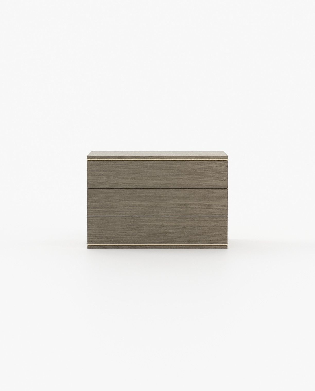 Laskasas DUANE Set of 3 Chest of Drawers Aged Oak Veneer Matte - Araco Interiors