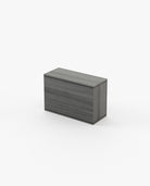 Laskasas DUANE Set of 3 Chest of Drawers Grey Eucalyptus Veneer Matte - Araco Interiors