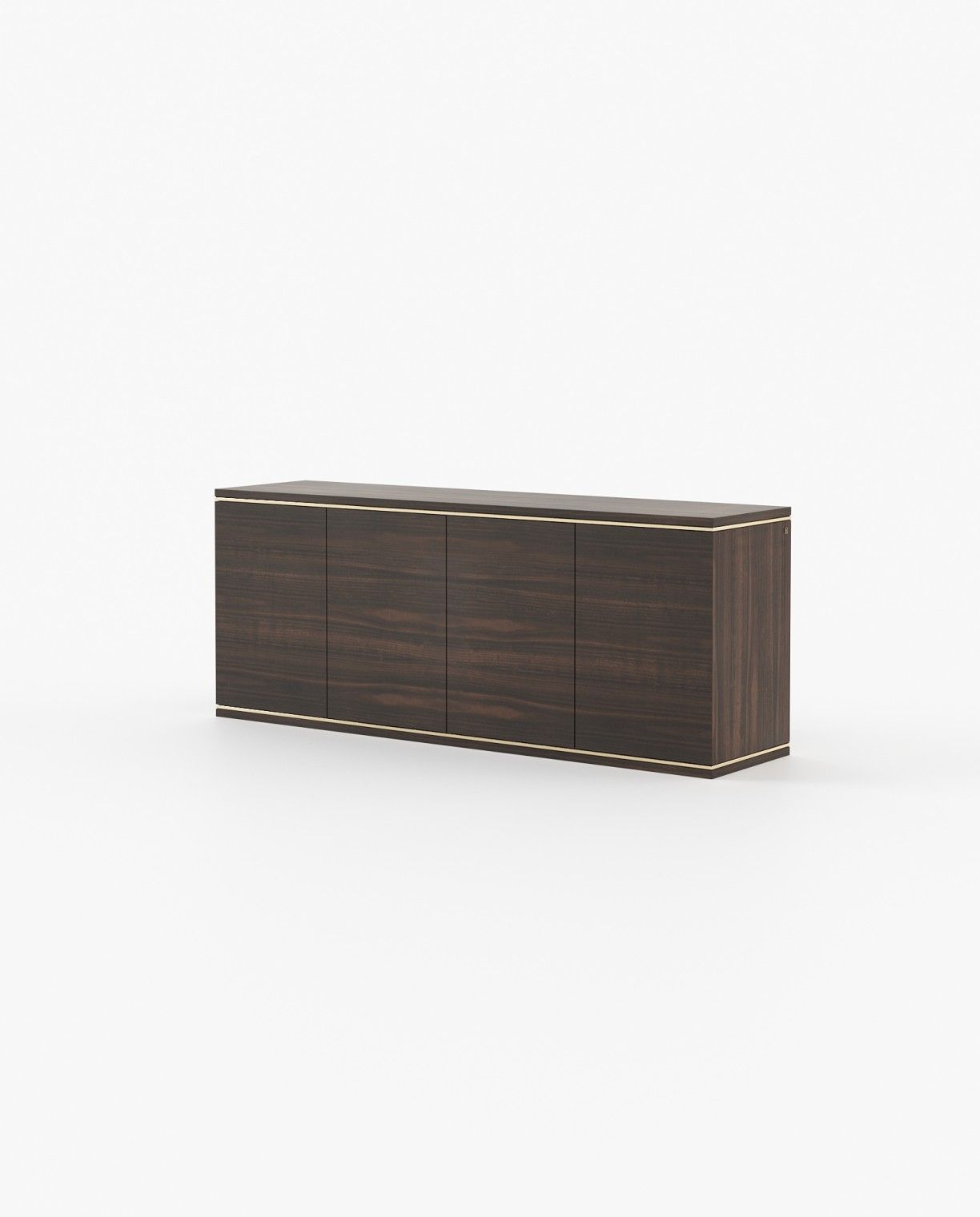Laskasas DUANE Sideboard Smoked Eucalyptus Veneer Matte - Araco Interiors