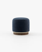 Laskasas EDDY Footstool & Pouf Vienna Deep Blue - Araco Interiors