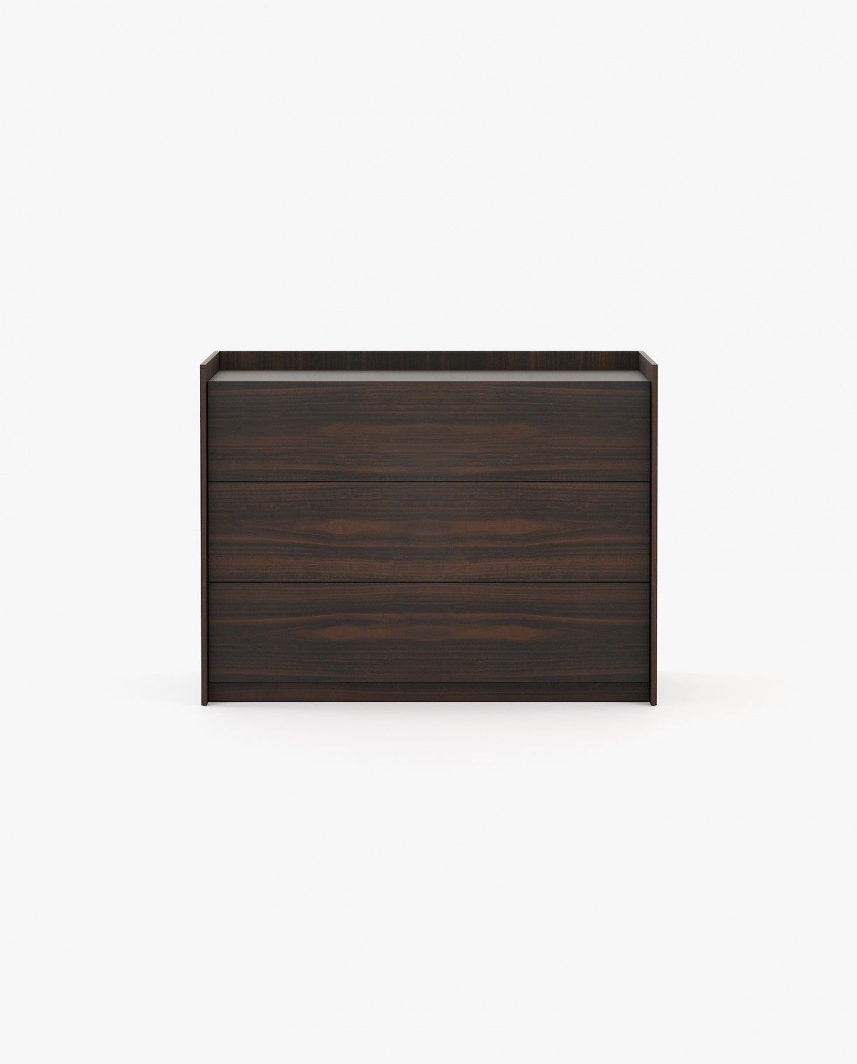 Laskasas ENDY Set of 3 Chest of Drawers Smoked Eucalyptus Veneer Matte - Araco Interiors