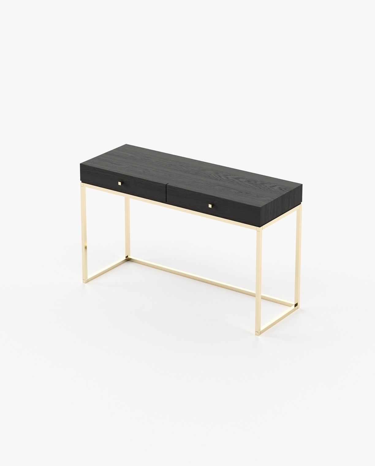 Laskasas ESTER Dressing Table Black Ash Veneer Matte - Araco Interiors