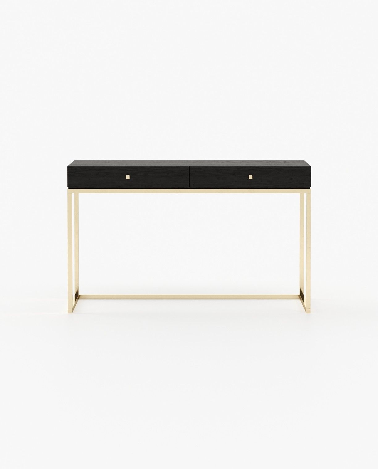 Laskasas ESTER Dressing Table Black Ash Veneer Matte - Araco Interiors