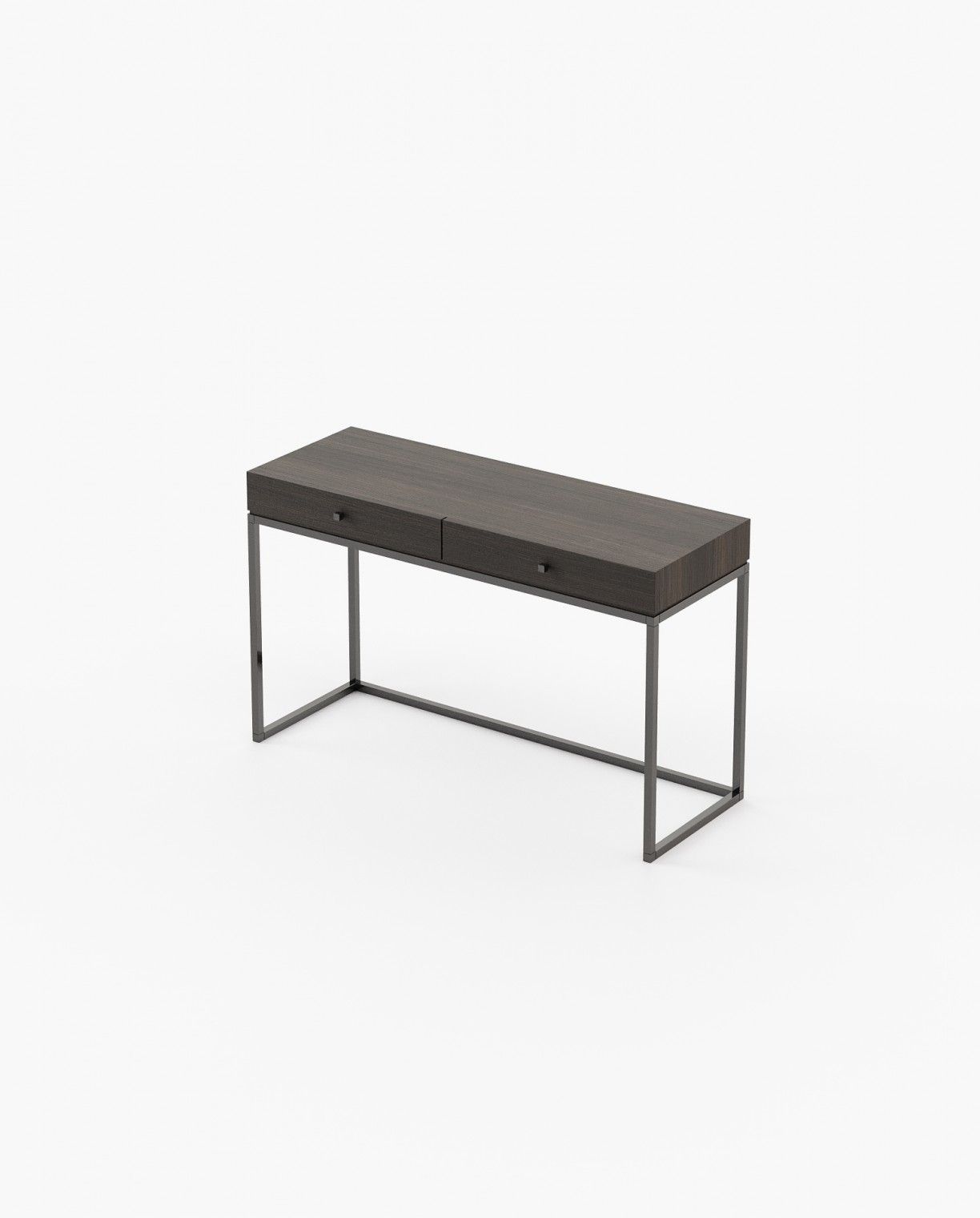 Laskasas ESTER Dressing Table Smoked Oak Veneer Matte - Araco Interiors