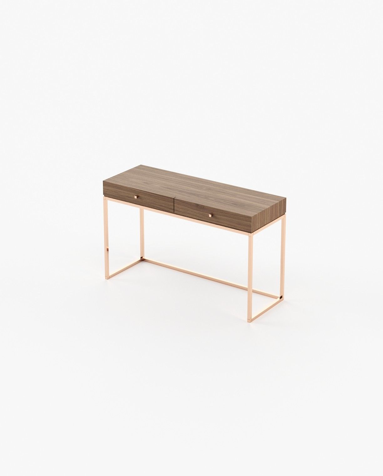 Laskasas ESTER Dressing Table Walnut Veneer Matte - Araco Interiors