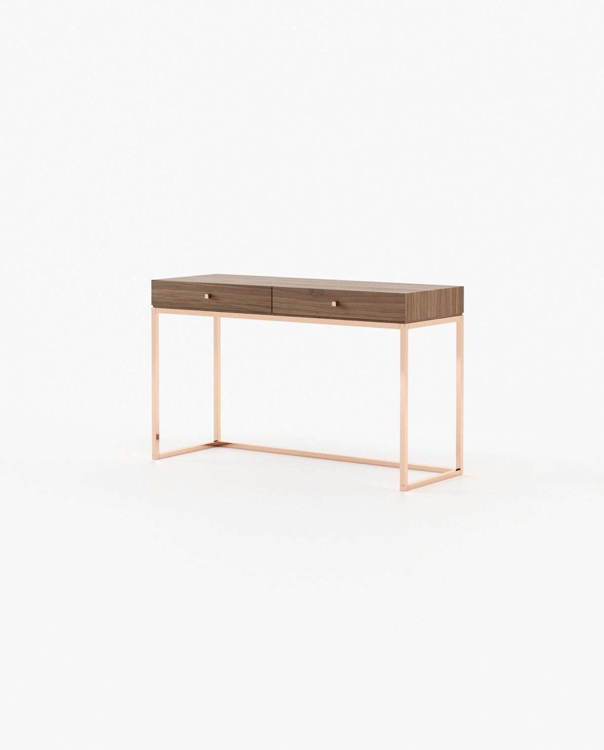 Laskasas ESTER Dressing Table Walnut Veneer Matte - Araco Interiors