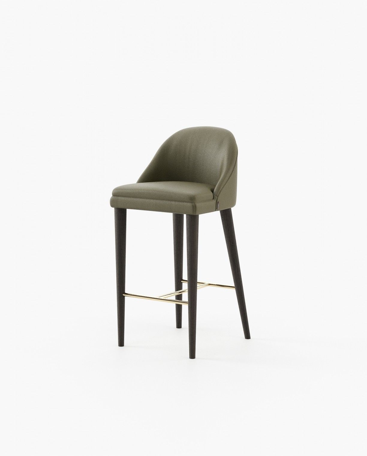 Laskasas ESTORIL Bar & Counter Stool Berlin Forest Leather - Araco Interiors
