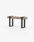 Laskasas EVELYN Console Table Aged Oak Veneer Matte - Araco Interiors