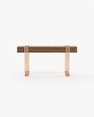 Laskasas EVELYN Console Table Walnut Veneer Matte - Araco Interiors
