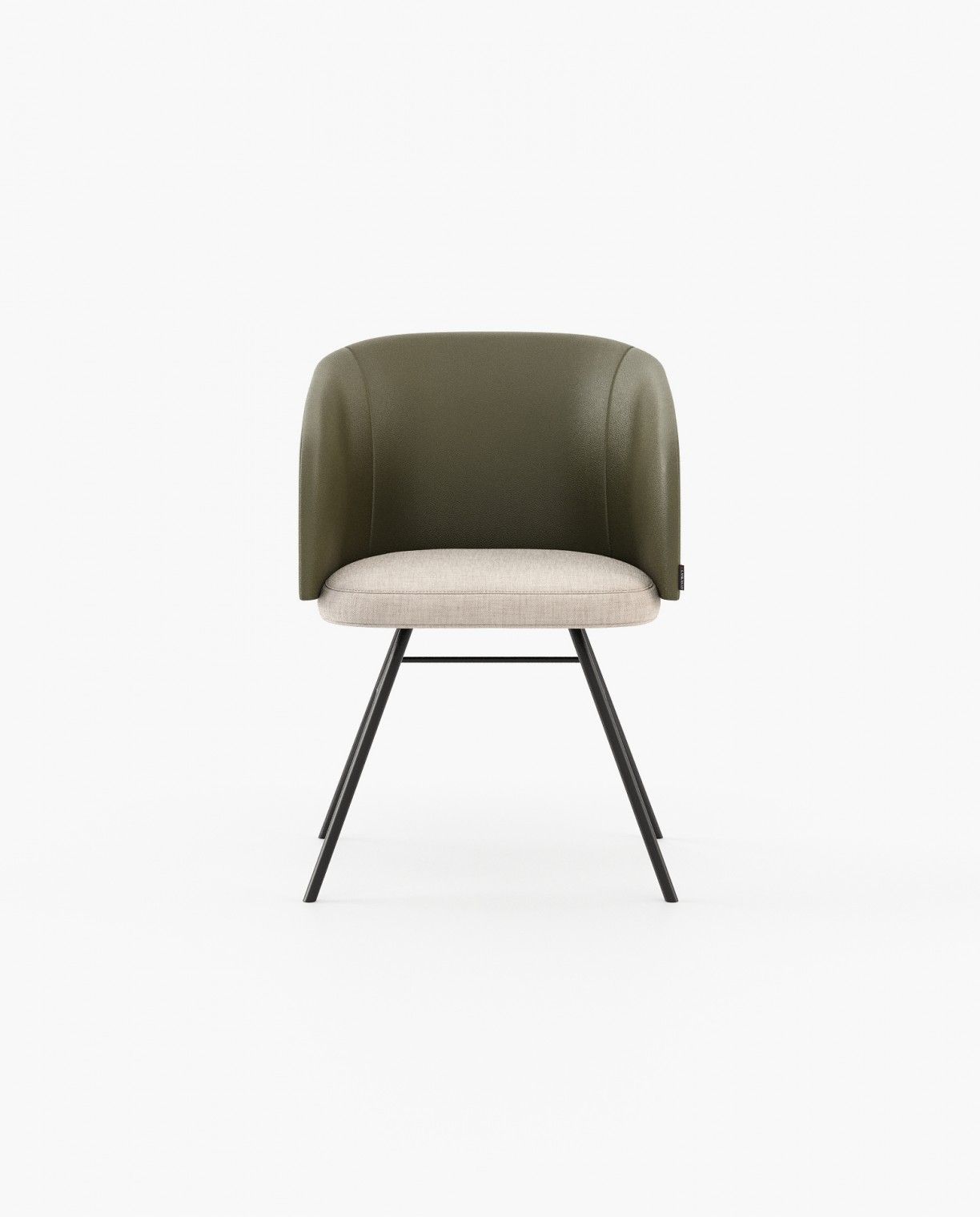 Laskasas FERRARA Dining Chair & Bench Berlin Forest Leather - Araco Interiors