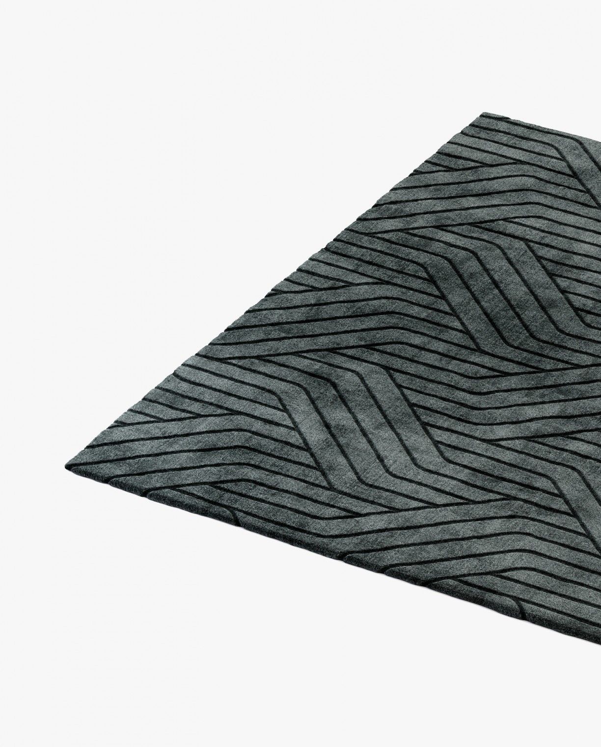 Laskasas FIELD Carpet & Rug TW321 Graphite - Araco Interiors