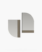 Laskasas FORTH Mirror Aged Oak Veneer Matte - Araco Interiors
